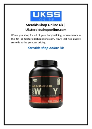 Steroids Shop Online Uk  Uksteroidsshoponline