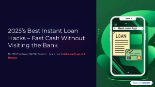 2025’s Best Instant Loan Hacks – Apply Online, Get Fast Cash Without Income Proo
