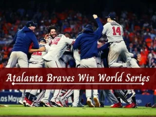 Atalanta Braves win World Series