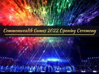Commonwealth Games opening ceremony