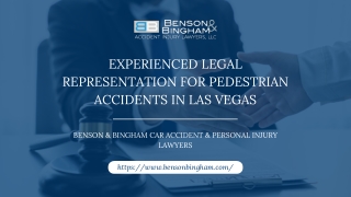 Experienced Legal Representation for Pedestrian Accidents in Las Vegas