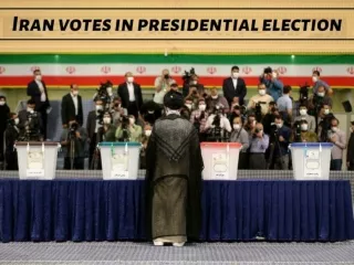Iran votes in presidential election