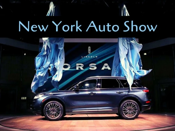 2019 New York auto show