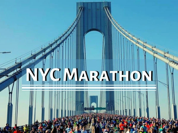 2019 TCS New York City Marathon