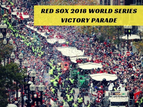 Red Sox 2018 World Series victory parade
