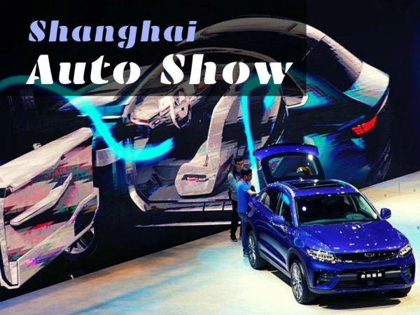 Shanghai Auto Show 2019