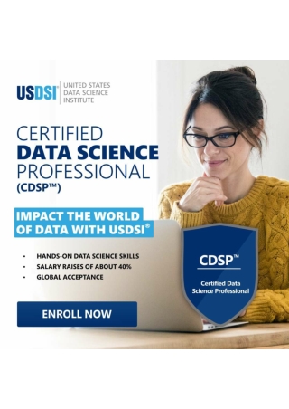 Certified Data Science Professional (CDSP™)
