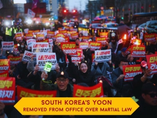 South Korea's Yoon removed from office over martial law