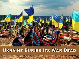 Ukraine buries its war dead