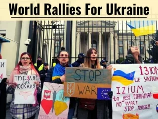 World rallies for Ukraine